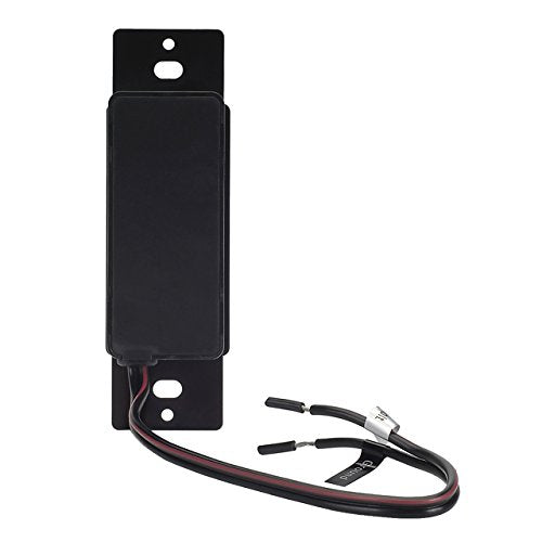 Magnadyne Wall Mount USB-A Charging Ports for RV & Vehicle Use, Includes Wall Plate (Black)