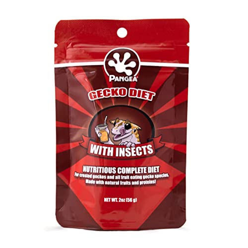 Pangea Gecko Diet Breeder & Fruit Bundle - 8oz Breeder & 2oz Fruit & Insects