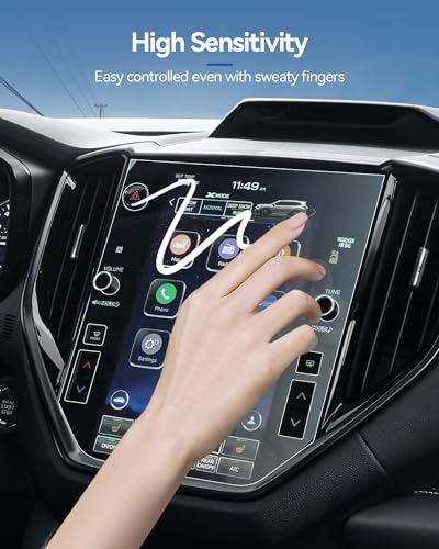 Ascent Screen Protector for Subaru Ascent STARLINK 2026 2025 2024 2025 2023 Accessories Navigation Touchscreen Protector Film Tempered Glass HD Clear Anti-Glare 11.6''