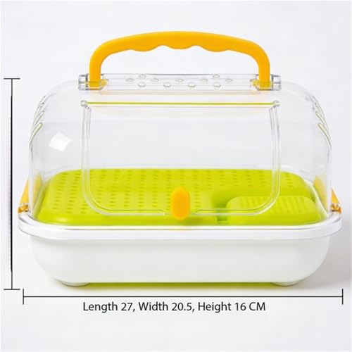 Reptile Tank Observation and Feeding Box for Ecological Turtle Hatching Animals Easy Assembly