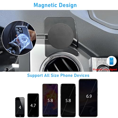for Toyota Tundra Air Vent Phone Holder 2017-2021 - size: 2017 Tundra Phone Holder