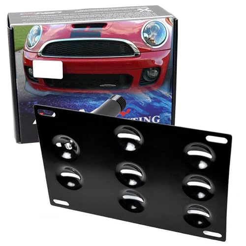 iJDMTOY Tow Hook License Plate Mounting Kit for MINI 2010-16 R60 Countryman