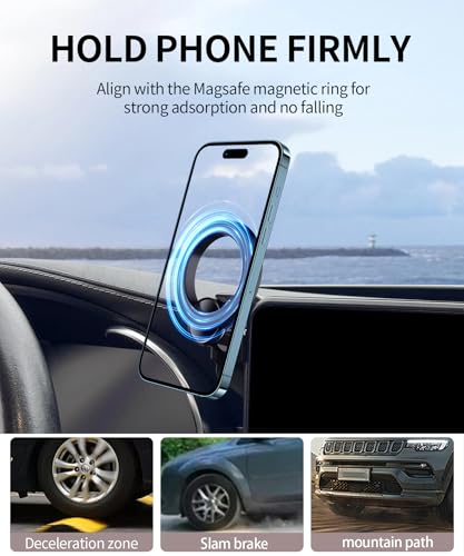 Car Phone Holder for Mercedes-Benz GLC/V-Class 2020-2022, C-Class 2019-2021 - size: for 20-22 GLC & 19-21 C-Class(10.25-Inch only)