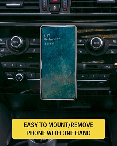Scosche SMS1CD MagSafe CD Slot Phone Mount, Adjustable Magnetic Cell Phone Holder for Car CD Player, Compatible with iPhone 16 15 14 13 12 Pro Max Mini Plus, Mag Safe Case & More with MagSafe Ring - size: 1 Pack, style: CD Slot