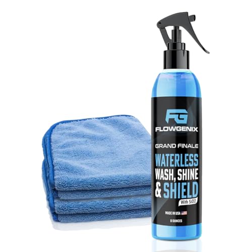 Grand Finale Waterless Car Wash Spray 8 oz - Motorcycle Cleaner - color: Waterless Car Wash Spray