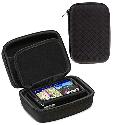 Navitech Black Hard Carry Case Compatible with Garmin Drive 61 USA LM GPS Sat Nav