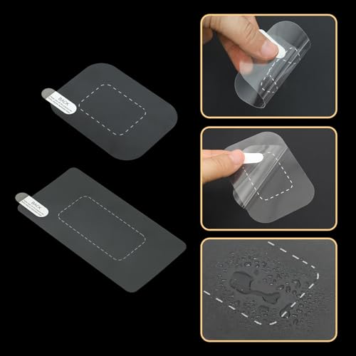 6PCS Dashcam Windshield Sticker, 2 Sizes