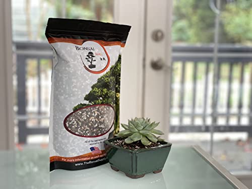 Bonsai Soil by The Bonsai Supply – 2qts. Professional Bonsai Soil Micro Mix | Ready to use| Great for All Bonsai Tree Varieties. - size: 2 Quarts Micro Mix / Shohin