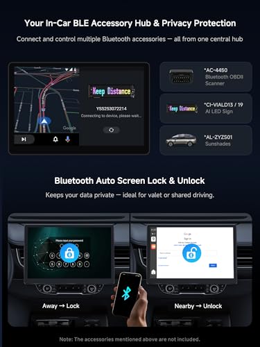 Wireless CarPlay & Android Auto Adapter AI Box 8GB+128GB - color: Multicolor