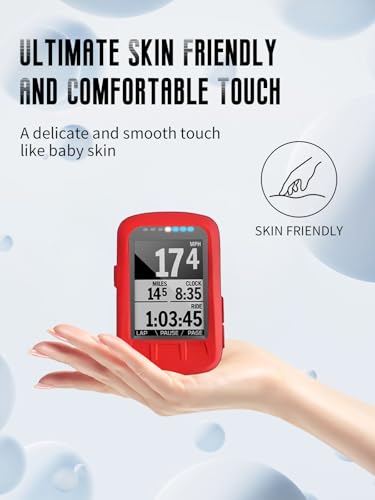 Case for Wahoo ELEMNT Bolt V1 GPS Cycling/Bike Computer (Red) - color: Red