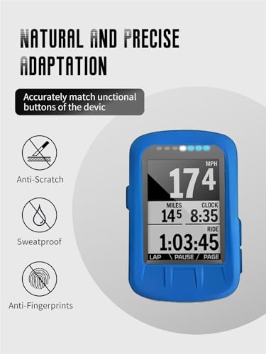 Case for Wahoo ELEMNT Bolt V1 GPS Cycling/Bike Computer (Blue) - color: Blue