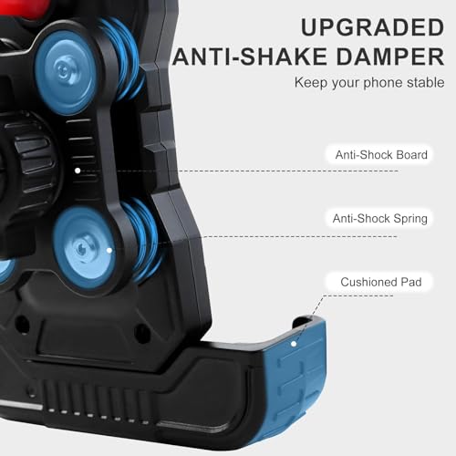 iLSKW Magnetic Golf Cart Phone Holder for EZGO Club Car Yamaha, Anti-Shake