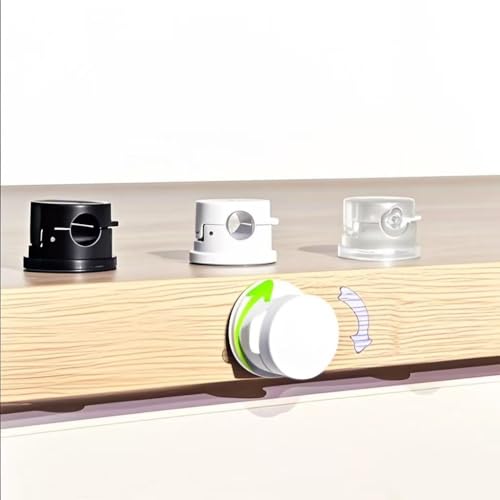 6 Pack Rotatable Magnetic Cable Clip Organizer