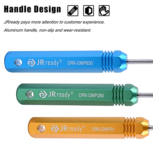 JRready ST5211 Pin Removal Tool KIT for Weather Pack Metri Pack Series Connector Harness terminals and Connector Crimp pin etc Electrical Connector, Tool KIT Include DRK 785084 Amp 1.5mm Removal Tool - size: 1.Delphi connector removal tool KIT ST5211