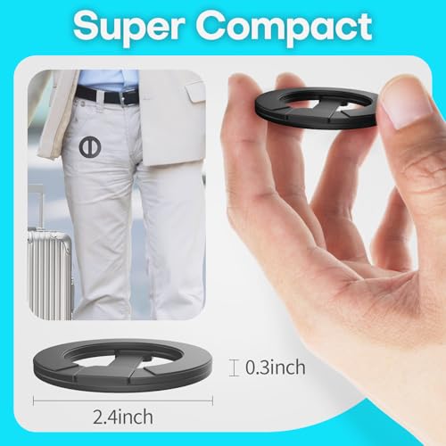 Mini Universal in Flight Airplane Phone Holder, Travel Essentials, Black - color: Black, size: Single
