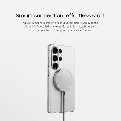 Samsung Car Wireless Charger Magnetic Phone Holder for Car Adjustable Mount