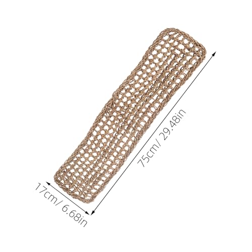 KESYOO 2pcs Bearded Dragon Toys Reptile Carpet Seagrass Mat for Forest Floor Bedding Hammocks for Adults