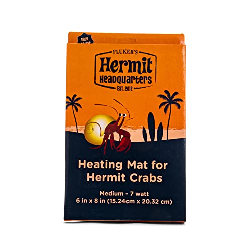 Fluker's Premium Heat Mat for Hermit Crabs, 6"x8" - size: 6x8", 7-Watt