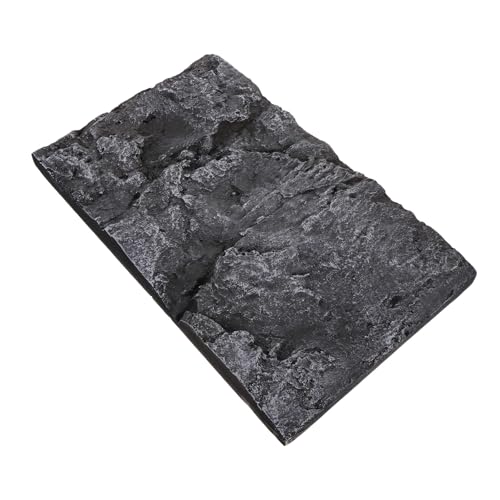 VOSAREA 3D Natural Background Reptile Tank Decoration Panel PVC Reptile Cage Decorative Panel