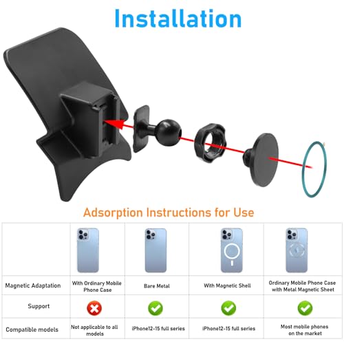 for Toyota Tundra Air Vent Phone Holder 2017-2021 - size: 2017 Tundra Phone Holder