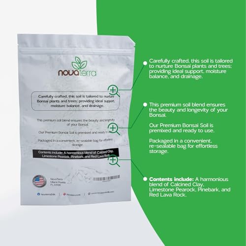Bonsai Soil Mix Ready to use Tree kit Lotus Seeds for Planting in Water Bonsai pots Wire Tree pots akadama Soil - color: Bonsai Soil