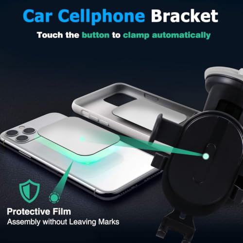 KALLORY Car Phone Holder, Universal Vent Mount Cell Phone Holder for Car
