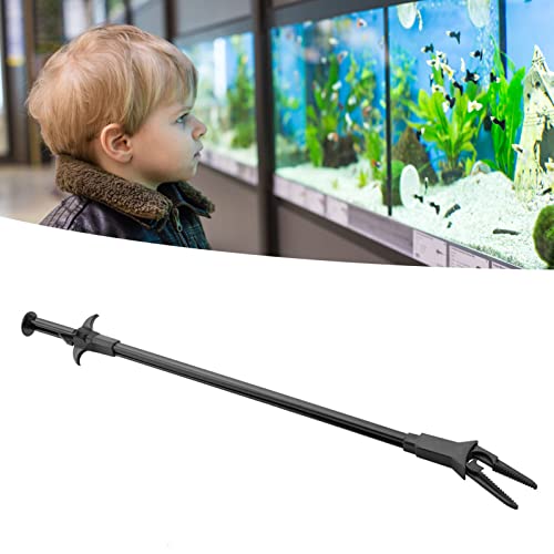 Aquarium Tweezer, 19.7 inch Aquarium Tongs, Water Plants Algae Plastic Clamp Clip Cleaning Tool, Multi Purpose Plant Pruning Pliers Cleaner Fish Tank Tweezer for Fresh and Saltwater Fish Tanks