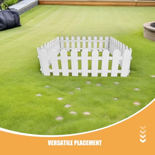 4pcs Plastic Tortoise Fence Outdoor Enclosure Panels 50cm Long X 20cm High Animal Barrier for Reptile Playpen and Small Animal Exercise in Garden