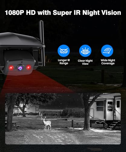 AUTO-VOX RV Backup Camera Wireless: Rear & Side Cameras with 7.2” HD 3 Split-Screen Recording Monitor, Flexible Suction Mount,Stable Signal & Dual Antenna for Camper, Fifth Wheel, Travel Trailer
