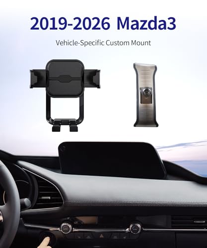 Auto Clamp Car Phone Holder for Mazda 3 2019-2026 Accessories