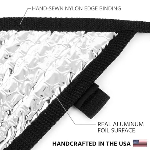 Custom Fit Automotive Reflective WindShield Sunshade for 2014 2015 2016 2017 2018 2019 Toyota Corolla Sedan