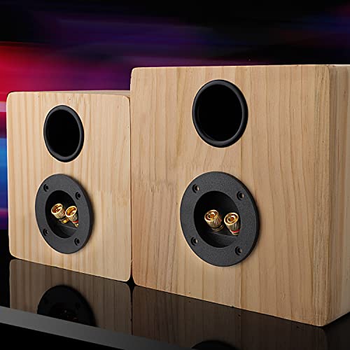 Facmogu 2PCS Round 3 Inch 2-Way Speaker Box Terminal Cup Binding Post - color: 2-way Round