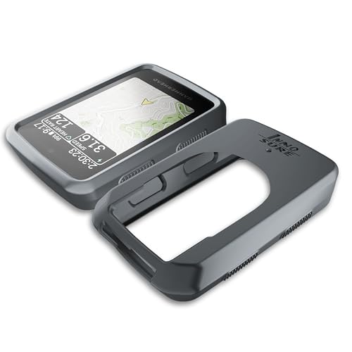 Silicone Case Cover Compatible with Hammerhead Karoo 3 Bicycle Computer - Maximum Protection, Durable, Non-Slip, Shockproof Anti-Static/Dust Coating (Grey) - color: 1x Sili Case (Grey)