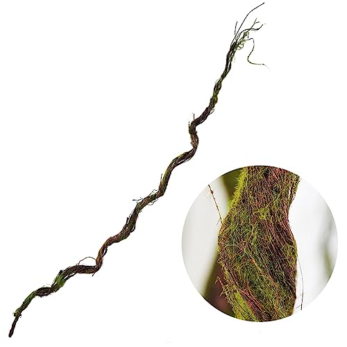 70.86" Fake Tree Branches Grapevine Moss Garland Wall Vines | Artificial Reptile Climbing Twigs Tree Trunk for Cherry Blossom Flowers Hanging Wedding Garden Halloween Outdoor Decoration - size: 5ft 11in