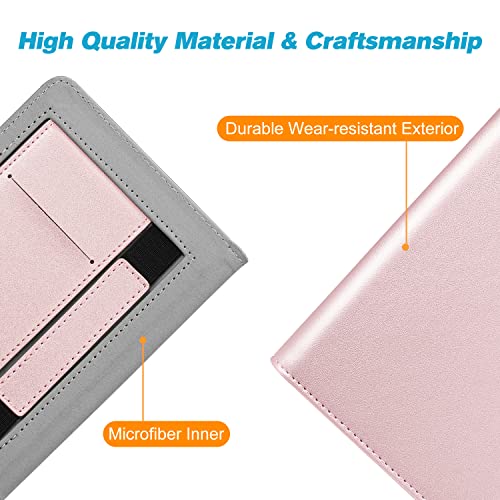 Fintie Stand Case for 6" Kindle Paperwhite 10th Gen 2018, Rose Gold - color: Rose Gold