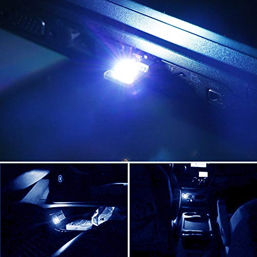 iJDMTOY USB Mini LED Car Interior Ambient Atmosphere Accent Lighting Kit - color: RGB