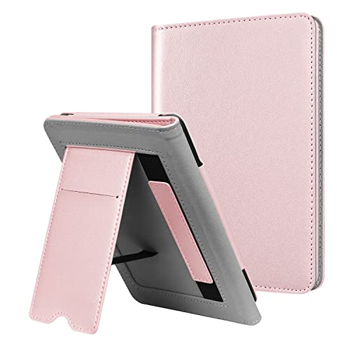 Fintie Stand Case for 6" Kindle Paperwhite 10th Gen 2018, Rose Gold - color: Rose Gold
