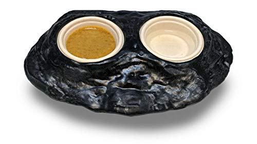Pangea Ultimate Gecko Ledge - Magnetic Feeder for Crested Geckos | 8.5" x 4.75" x 2.25" Magnetic Gecko Feeder Ledge, Holds 1.5oz Feeding Cups
