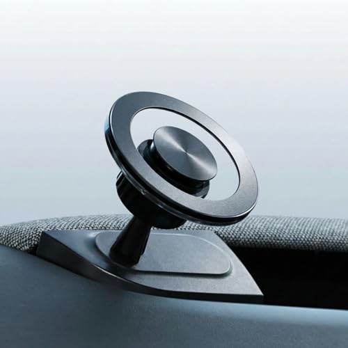 Magnetic Phone Mount, Only compatible with Tesla Model 3 Highland (2024-2026) & Model Y Juniper (2025-2026), Driver-Side Corner Vent, Tool-Free Install, Fixed Base, 360° Adjustable Head, Black