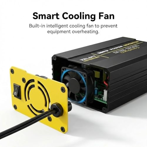 300W Car Power Inverter - DC 12V to 110V AC Car Plug Adapter