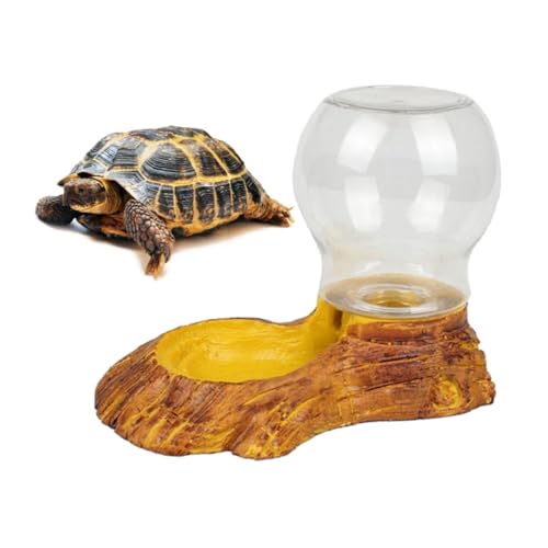 Toddmomy Pet Water Feeder Fully Automatic Drinking Fountain for Reptiles Non-Toxic Craft Smooth Surface