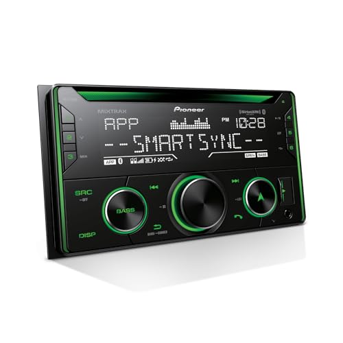 Pioneer FH-S722BS Double Din CD Car Stereo with Bluetooth and USB/AUX