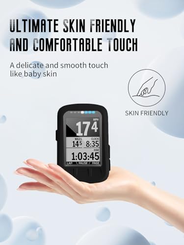 Case for Wahoo ELEMNT Bolt V1 GPS Cycling/Bike Computer (Black) - color: Black