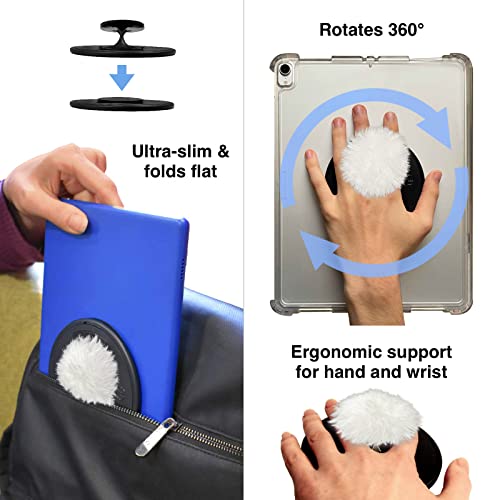 G-Hold - Universal Tablet Holder Works with Any Device, Ergonomic, Rotating, Folds Flat and Adjustable - color: Hygge