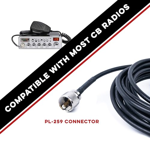 Nagoya CB-72 28-Inch CB Antenna Kit with 3.5-Inch Heavy-Duty Magnetic Mount, 18-Foot RG-58A/U Coax Cable and PL-259 Connector for Mobile CB Radios