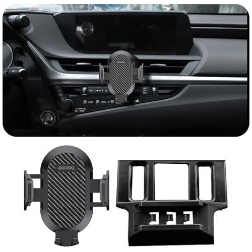 Car Phone Holder Fits for Lexus ES 350 300h 250 2019-2021 Accessories,Thick Cases Friendly,Cell Phone Mount for 4.7-7 in Phones,360 Degree Rotation,Easy to Install - size: ES 350 300h 250 2019-2021