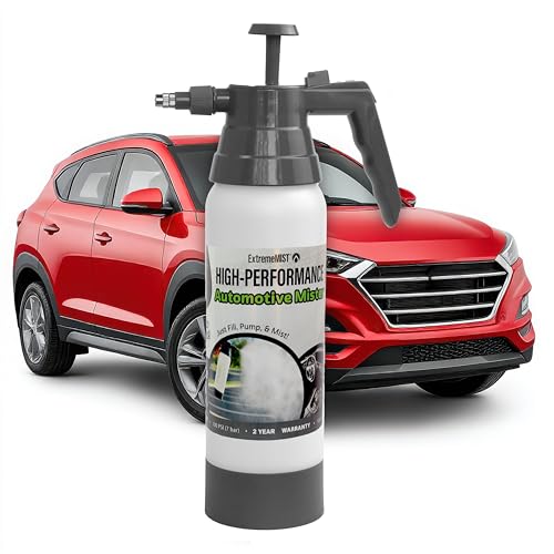 ExtremeMIST High-Performance Automotive Sprayer - Handheld Pump Sprayer for Interior & Exterior Detailing - Portable Mister with Adjustable Nozzle - Continuous Ultrafine Mister for Car Washing - 20 Oz - size: 20 Oz (Pack of 1)
