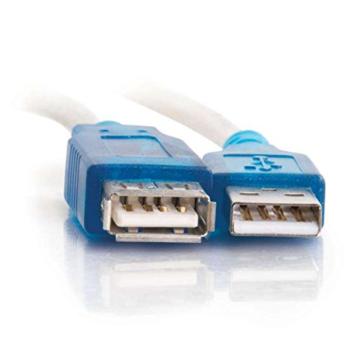 16.4ft (5m) USB 2.0 A Male to A Female Active Extension Cable - color: Beige, size: 16.4 Feet, style: USB A Male to A Female