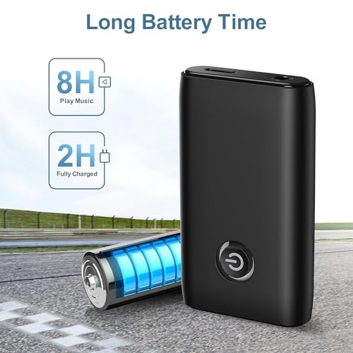 Bluetooth 5.3 Aux Adapter for Car, Bluetooth Transmitter for TV - color: Black