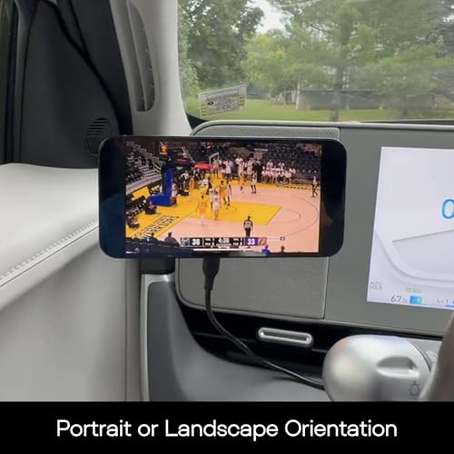 Magnetic Wireless Charging Phone Mount for Hyundai, MagSafe-Compatible